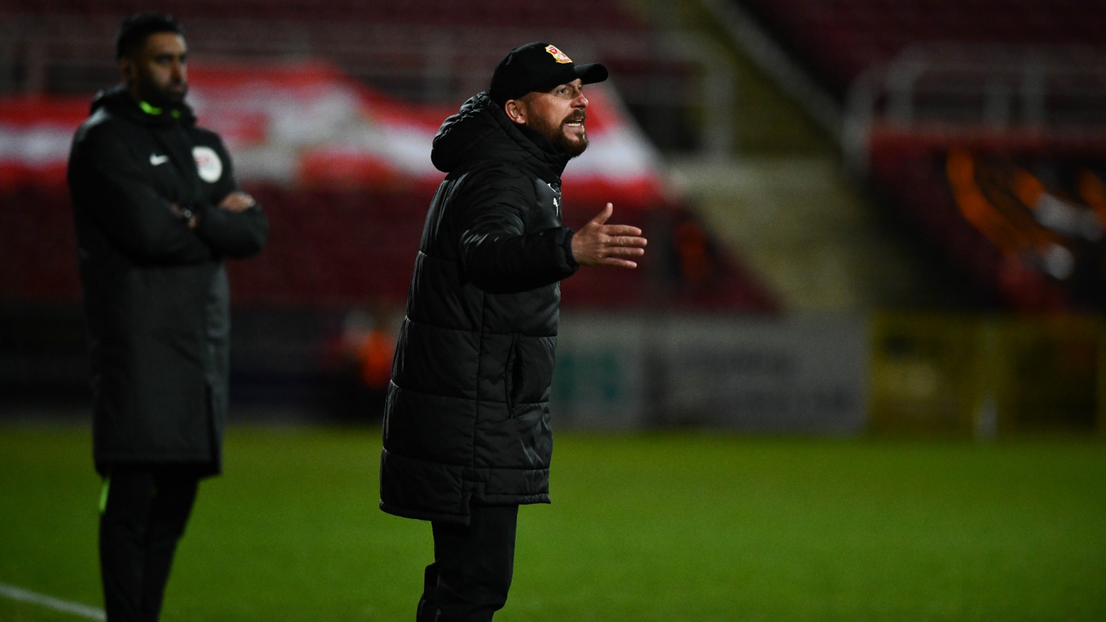 Jody Morris said the referee didn't do his job as Swindon were defeated by Stevenage